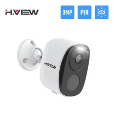 Image of Wireless Outdoor Security Camera Waterproof Battery Powered 3MP Wifi Spotlight