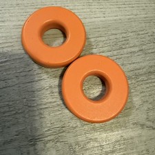 Lovevery REPLACEMENT Orange Ring Count Slide Rings Chute Flexible Wooden Stacker