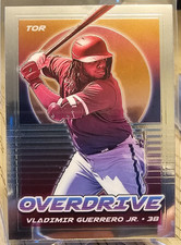 2022 Panini Chronicles Overdrive Vladimir Guerrero Jr. #12 Toronto Blue Jays