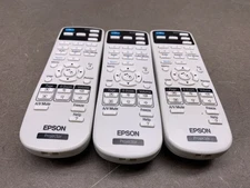 Lot of 3 Genuine Epson Projector Remote Controller Model 159917600