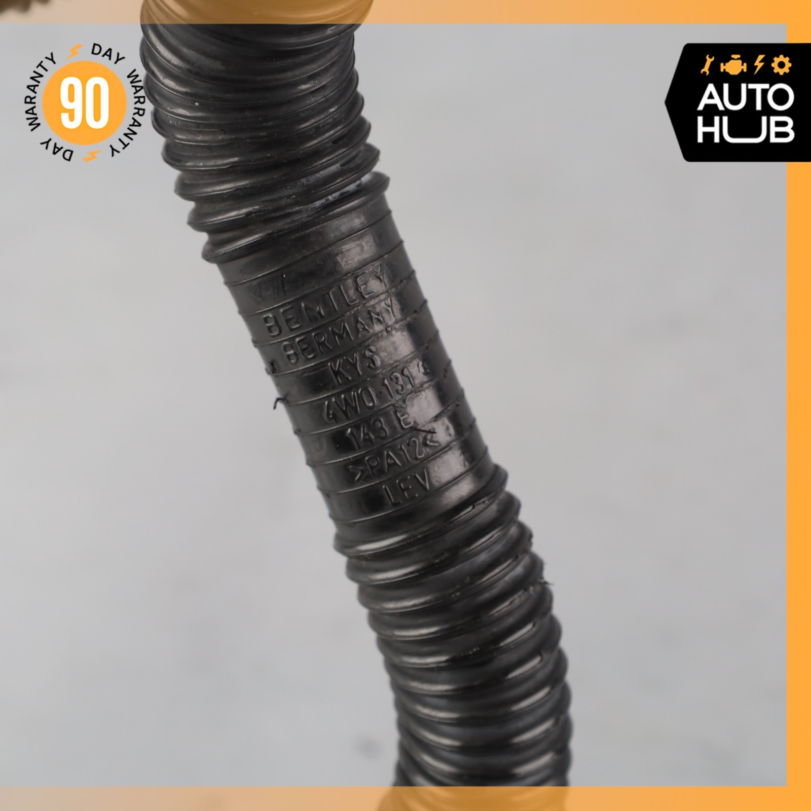 15-18 Bentley Continental GT GTC Flying Spur Coolant Hose Tube Pipe Set OEM