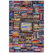 Blockbuster Era 1000-Piece Jigsaw Puzzle Toynk Exclusive