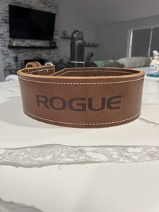 Rogue Ohio Lifting Belt Brown Leather  10MM