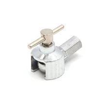 Silver Tone Adjustable Button Head Grease Zerk Nipple Fitting Coupler for Car