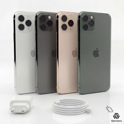 Apple iPhone 11 Pro - 64 256GB - Grau Silber Gold Grün - Exzellent - 100% Batt.