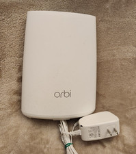 NETGEAR Orbi RBR40 Satellite Home Mesh WiFi Tri-Band Router w/ Power Cord QwkShp