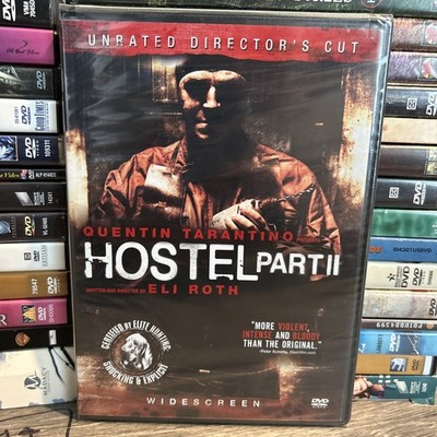 Hostel 2 DVD 2007 Unrated Directors Cut Eli Roth Quentin Tarantino WS NEW - F