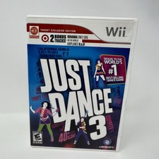 Just Dance 3 Nintendo Wii, 2011 CASE ONLY NO GAME NO MANUAL