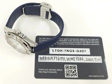 TAG HEUER Aquaracer White Shell SS Rubber WBD131A.FT6170 2