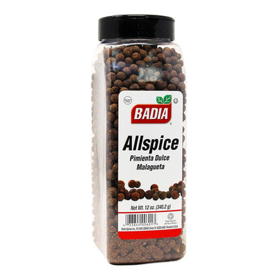 Allspice Whole, 12 Oz   Warm & Fragrant Spice with Notes of Cinnamon, Nutmeg & C