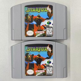 STAR FOX . Video Game For Nintendo 64 Console USA Version