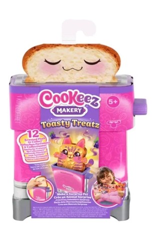 Cookeez Makery Toasty Treatz Oven Scented Plush Doll Make Surprise Pet Single Pk - Picture 3 of 12
