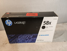 HP 58X CF258X Black Hi Yield Toner Cartridge Genuine New Sealed Open Box
