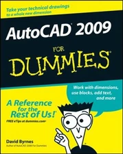 AutoCAD 2009 for Dummies Paperback David Byrnes