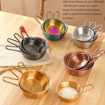 Kompakte Mini Pfanne zum Kochen in der Küche 600ml einfaches Design