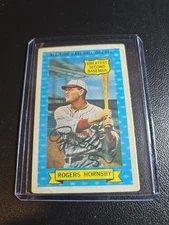 1970 Rold Gold #2 Roger Hornsby Baseball All-Time Greats NM  Kellogg’s 9-19
