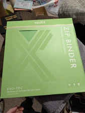 VaultX 1st Ed Premium Exo-Tec Zip Binder - 12 Pocket 480 Cards - Pokemon TCG SV6