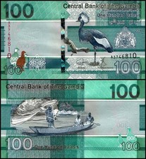 Gambia 100 Dalasis, 2019, P-41a, UNC