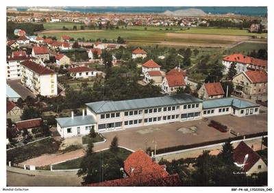 BBFP4-0286-68 - Mit dem Flugzeug über ILLZACH - Die Schulgruppe