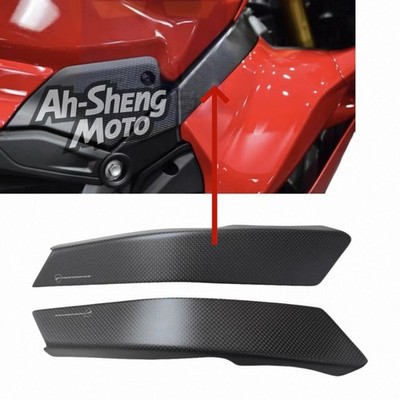 For Ducati Panigale V4 V4S 2025 100% Carbon fiber side frame fairing