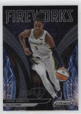 2022 Panini Prizm WNBA Fireworks Satou Sabally #8 1rw0