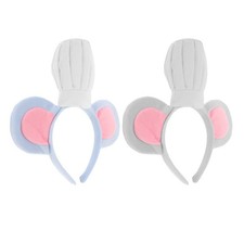 Mouse Ears Headband with Chef Hat - Baking-Themed Costume Accessory -