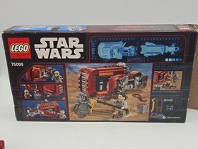 LEGO Star Wars Rey&rsquo;s Speeder 75099 Complete w/ Box & Manual + Minifigures