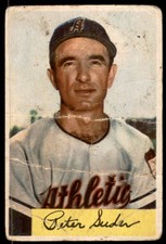 1954 Bowman #99  PETE SUDER  Philadelphia Athletics  G (Creased)