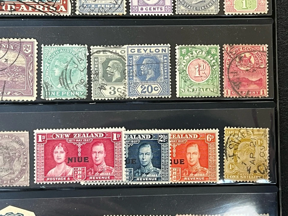 Colonias Británicas de la década de 1860 - Increíble Colección de Como Nuevo/H y Usado CV $395 LE764 Foto 4 de 4