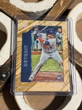 2021 Panini Diamond Kings Wood Frame FOTL/15 Isaac Paredes Rookie Card