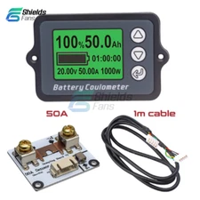 TK15 Coulometer Battery Capacity Tester Meter for E-bike Balance Car 80V 50A