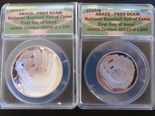 2014 NATIONAL BASEBALL HALL OF FAME YOUNG COLLECTORS SET W// COA MINT Reduced