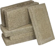 Lightweight 2 lb FireBrick Set - 6 Bricks for Optimal Stove Performance & Safety