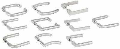 Drückerpaar für Glastür versch. Modelle Edelstahl Glastürdrücker Klinke Griff