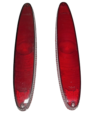 NORS Mercury Comet 1960-1961 LH-RH Tail Light Lens Pair Glo-Brite