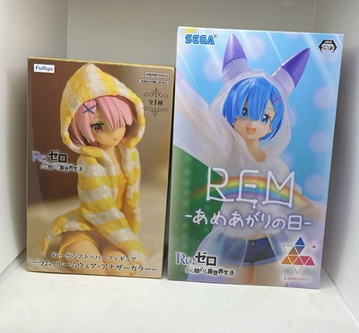 Japan Authentic - Re: Zero Figure Set - WorldWide Free Ship