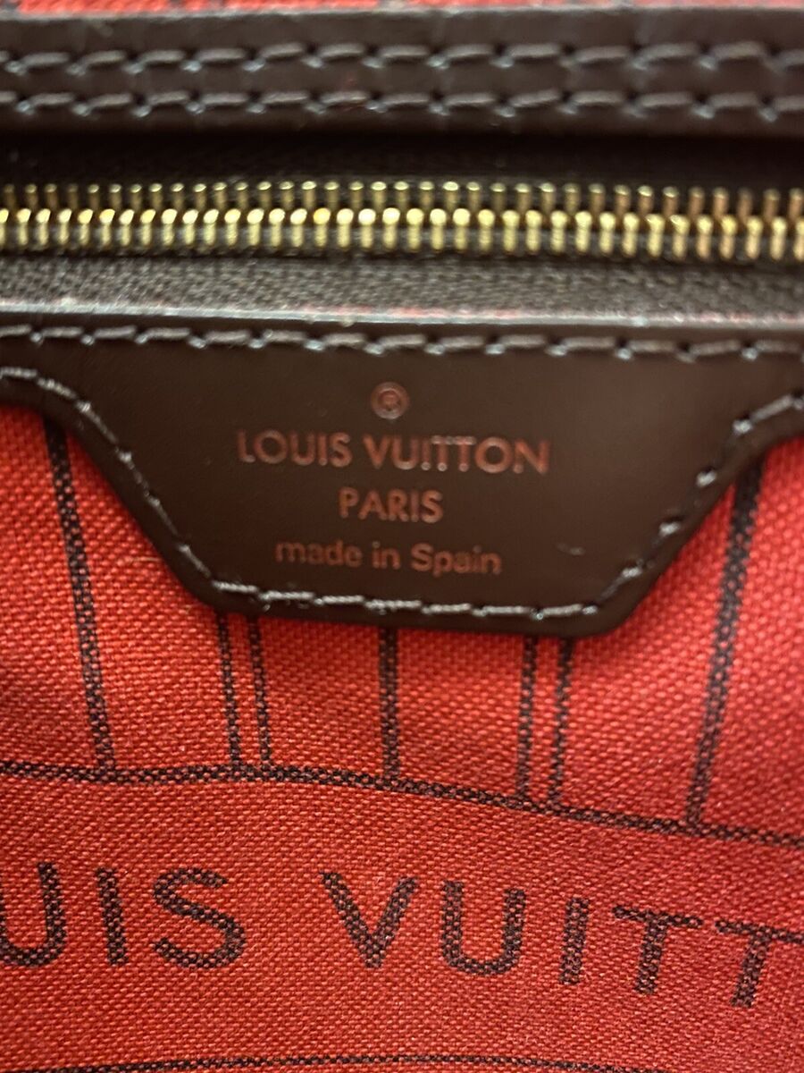 Louis Vuitton Neverfull MM GM Pouch Damier Ebene - LVLENKA Luxury