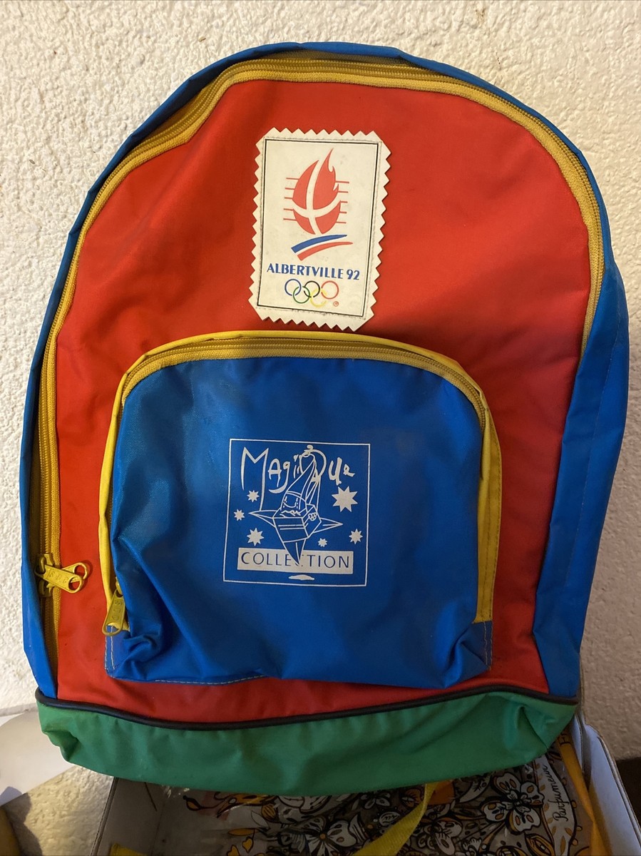 Sac Vintage Jeux Olympiques D'Albertville 1992 - Marque Générique - Bon état