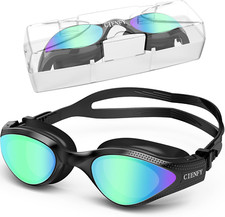 Unisex Swim Goggles Polarized Anti Fog Leak Proof Clear Vision for Men Women