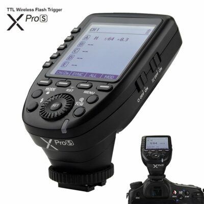 Godox XPro-S 2.4G TCM TTL Funk Blitzauslöser Transmitter Sender Für Sony