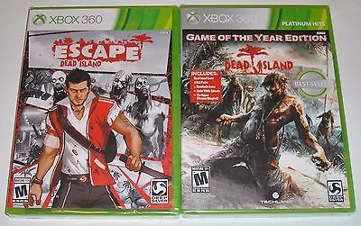 JOGO ESCAPE DEAD ISLAND ORIGINAL XBOX 360 MIDIA FISICA CD.