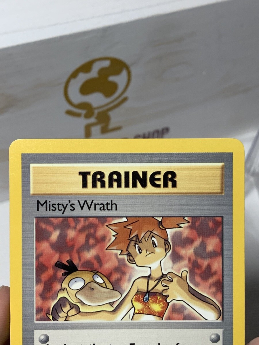 Misty's Wrath 114/132 Trainer Uncommon - Gym Heroes - Pokemon TCG