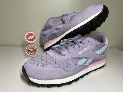 Reebok - Size W8/ M7 - Classic Leather Suede Running Sneakers - NIB With Note