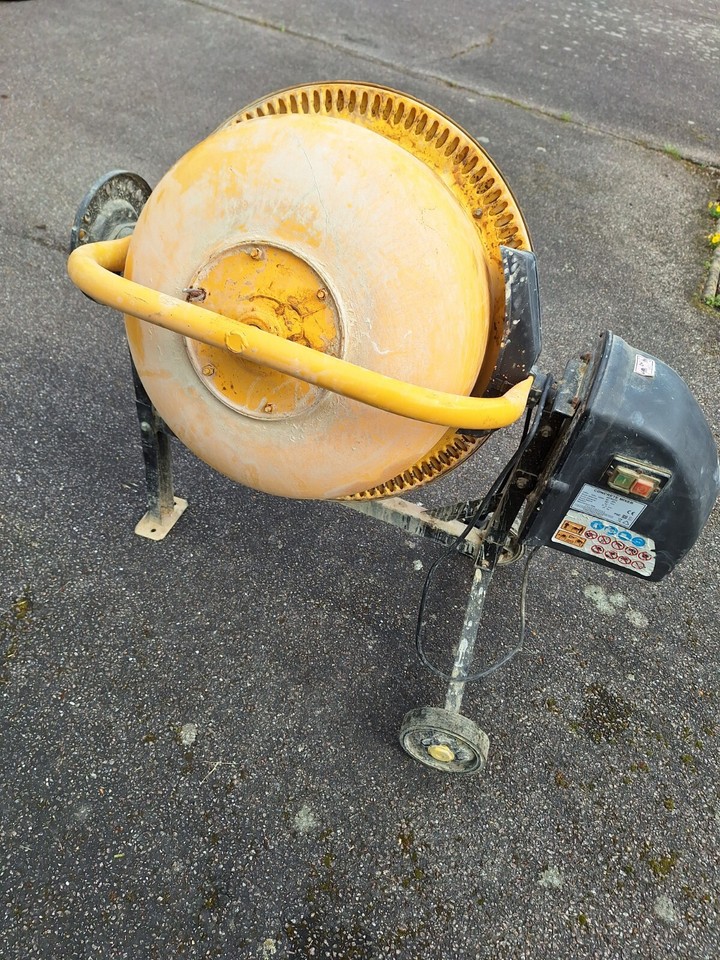 CHARLES BENTLEY PORTABLE ELECTRIC CEMENT/CONCRETE MIXER USED eBay