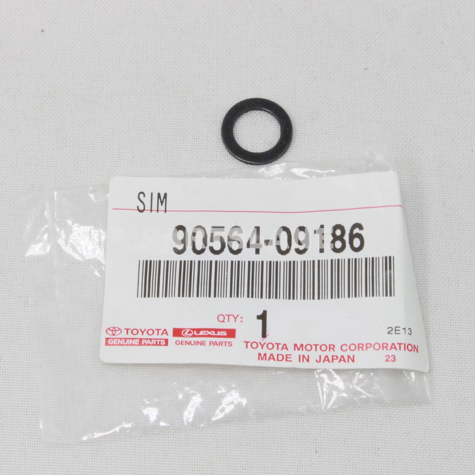 90564-09186 Toyota OEM Genuine SHIM(FOR PARKING BRAKE SHOE LEVER  