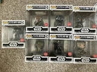 Lot Of 7 Funko Pop Deluxe Star Wars Bounty Hunters Complete Collection