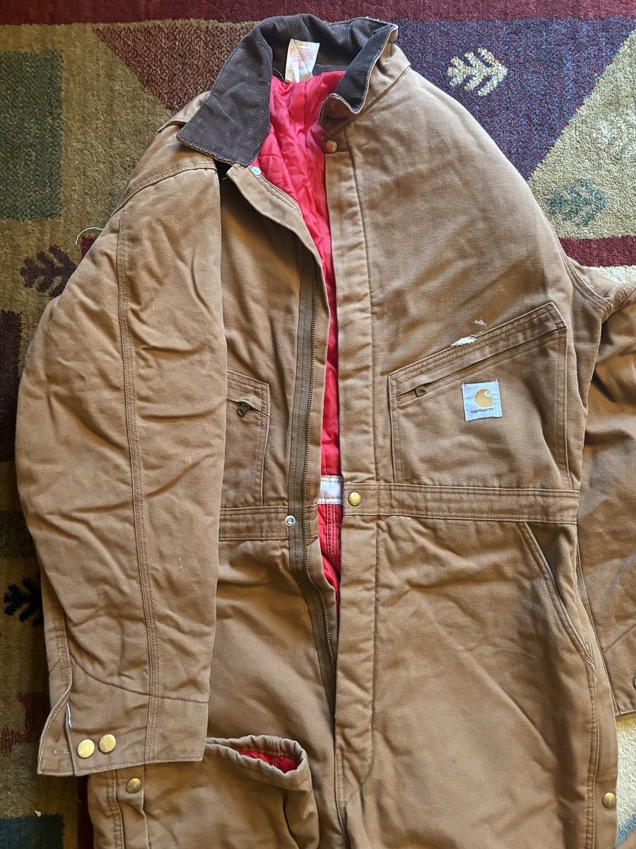 ジャケット・アウター Carhartt duck coverall beige vintage $_57.JPG?set_id=880000500F