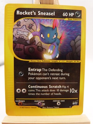 Pokemon Beste Karte: Rocket's Sneasel #5 (Beste Promo)