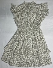 Daisy Lane Smocked Ruffle Mini Dress Womens S...