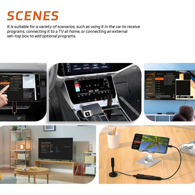 GTMEDIA 4K ATSC 3.0 TV Tuner USB 3.0 For Android 9.0 or after to Anywhere You go - Image 4 of 4